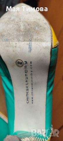 Дамски кожени обувки , снимка 4 - Дамски обувки на ток - 38727200