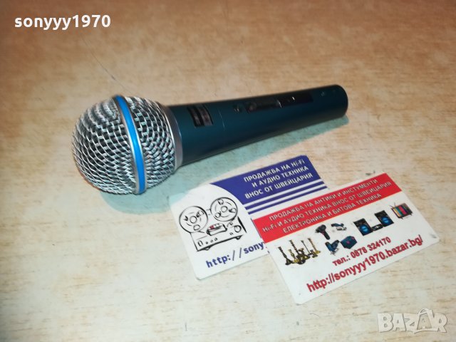 shure beta sm58s-profi-внос швеицария 2111201939, снимка 13 - Микрофони - 30867101
