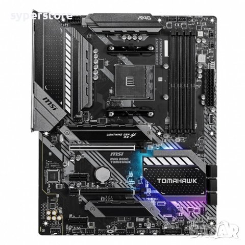 Дънна платка за компютър, MSI MAG B550 TOMAHAWK, SS300174, снимка 2 - Дънни платки - 38408183