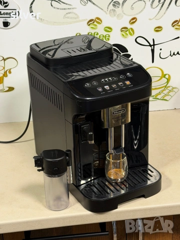 Кафемашина кафе автомат delonghi magnifica evo с гаранция, снимка 9 - Кафемашини - 54131807