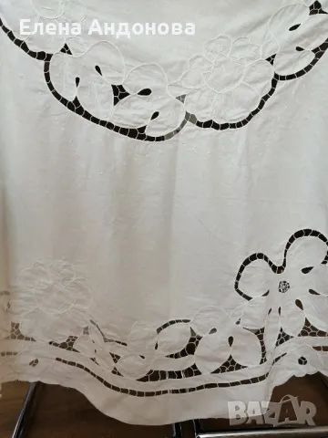 Покривка за кръгла маса , снимка 3 - Покривки за маси - 47636575