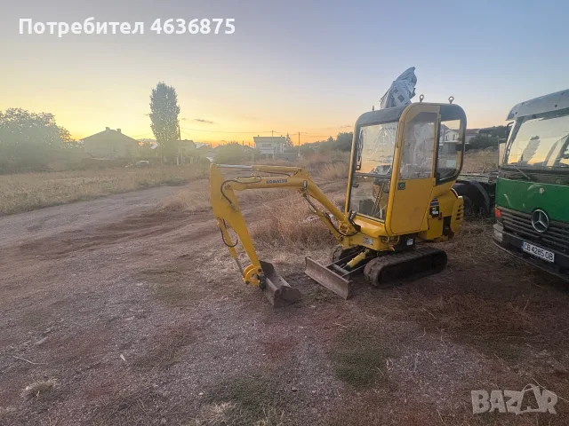 Мини багер komatsu mr15 r8