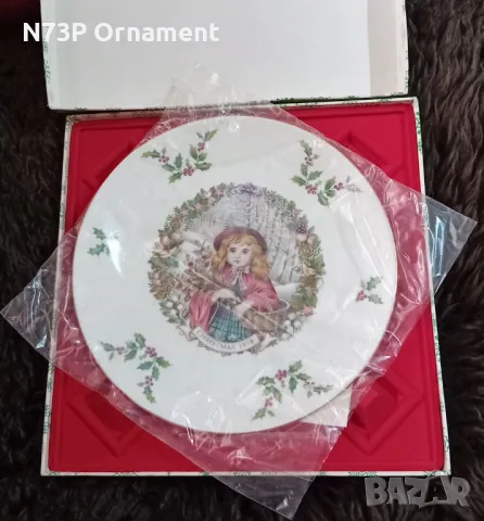 ПОРЦЕЛАНОВА ЧИНИЯ. КОЛЕКЦИЯ. MERRY CHRISTMAS. 1978. MADE IN ENGLAND 🇬🇧. , снимка 3 - Антикварни и старинни предмети - 49656986