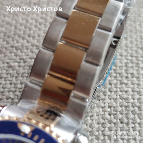 Новогодишна промоция!Мъжки механичен луксозен часовник Rolex Submariner 41mm Bluesy ‘126613LB’ , снимка 10 - Мъжки - 41483711