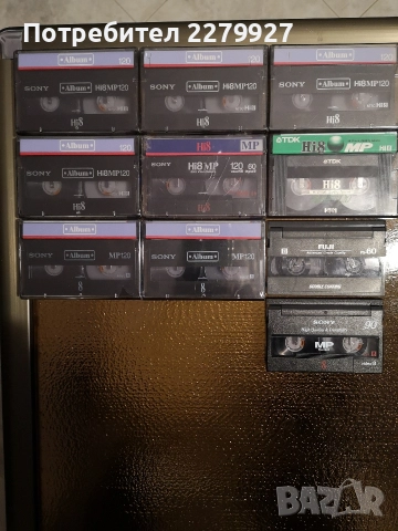 SONY Hi8 MP120 видео касети 