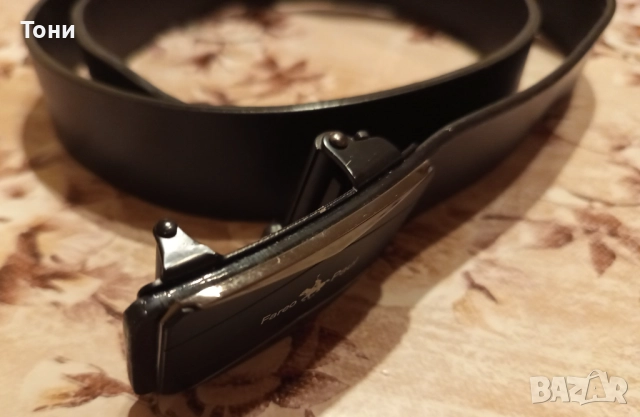 FAREO PAUL Оригинал Нов Автоматичен Мъжки Колан от Естествена Кожа 120см., снимка 4 - Колани - 52684539