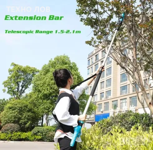 Акумулаторна лозарска ножица 48V/8Ah с 2 батерии и куфар, снимка 8 - Градинска техника - 37086880