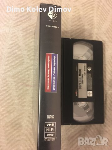 DEPECHE MODE HIFI Stereo Видео Касета, снимка 2 - Други музикални жанрове - 40281319