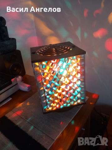 Ретро диско лампа, снимка 2 - Антикварни и старинни предмети - 44586936