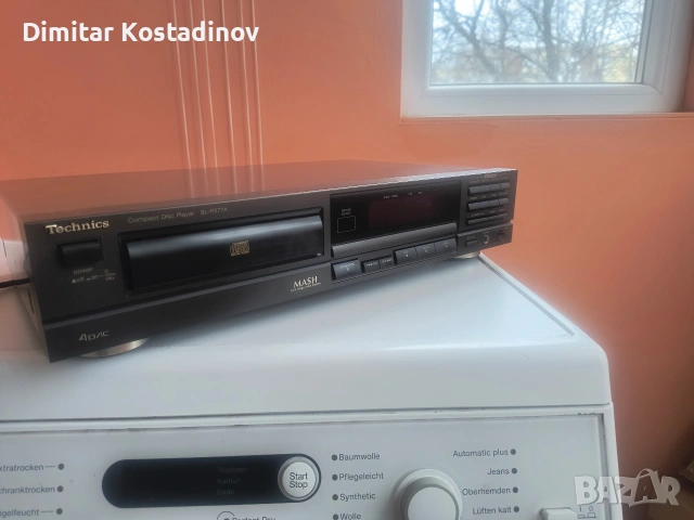 cd player Technics sl p277a сд плеар, снимка 3 - Аудиосистеми - 53293333