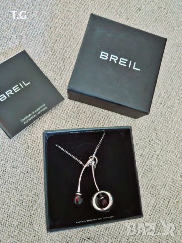 Колие и обеци Breil, снимка 2 - Бижутерийни комплекти - 42521163