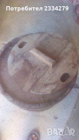 ,,КАЧЕ"автентичен,дървен съд с дървен капак, снимка 3 - Декорация за дома - 30019181