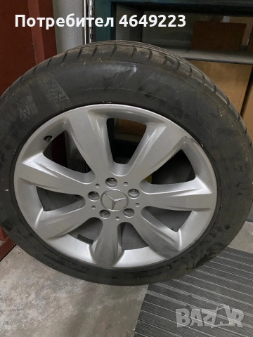 оригинални джанти 2 бр за мерцедес 19, снимка 3 - Гуми и джанти - 52392317