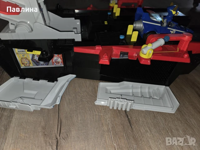 Paw Patrol: The Mighty Movie - Щаб самолетоносач Aircraft Carrier, снимка 4 - Влакчета, самолети, хеликоптери - 51179048