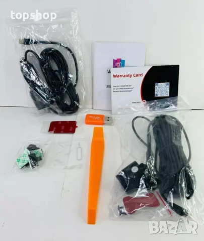 4K Dash Cam Q20 предна и задна, WiFi Даш камера, нощно виждане, 64GB SD, 170°, G-сензор, IPS, APP, снимка 7 - Аксесоари и консумативи - 50555876