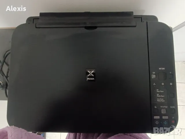 Принтер CANON PIXMA MP280, снимка 3 - Принтери, копири, скенери - 48047857