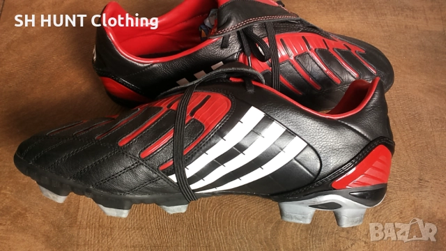 ADIDAS PREDATOR размер EUR 45 1/3 / UK 10 1/2 бутонки естествена кожа 41-12-S, снимка 7 - Футбол - 52227552