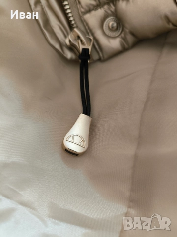 Ellesse дамско зимно яке златисто Oversized, снимка 9 - Якета - 52681750