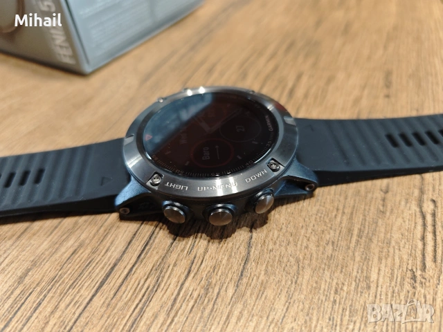 Часовник Garmin Fenix 5X Sapphire, снимка 4 - Мъжки - 53886828