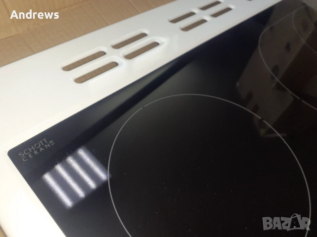 Стъклокерамичен плот за печка 50см / 593мм х 595мм с котлони елипса, снимка 2 - Печки, фурни - 54093059