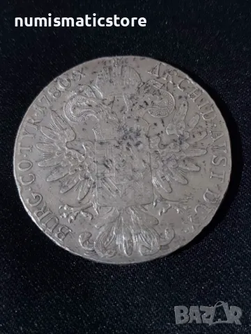 Австрия 1780 - 1 талер - Мария Терезия , рестрайк , Сребърна монета №1, снимка 5 - Нумизматика и бонистика - 50010906