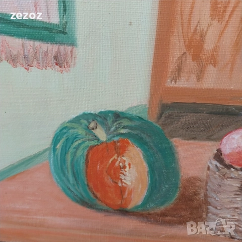 Картина натюрморт масло върху платно, снимка 7 - Картини - 51745150