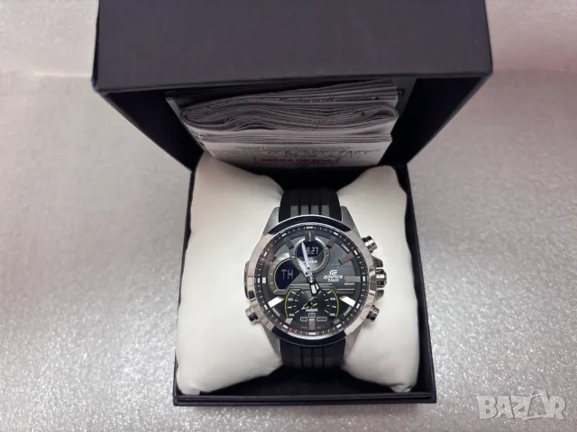 Като нов! Мъжки Часовник Casio Edifice ECB-30P-1AEF, Bluetooth, снимка 14 - Мъжки - 55834463
