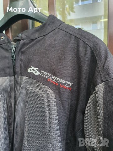 Мъжко Лятно Перфорирано Мото Яке Размер L Difi Free Vent Мотор Екипоровка, снимка 2 - Аксесоари и консумативи - 42155972