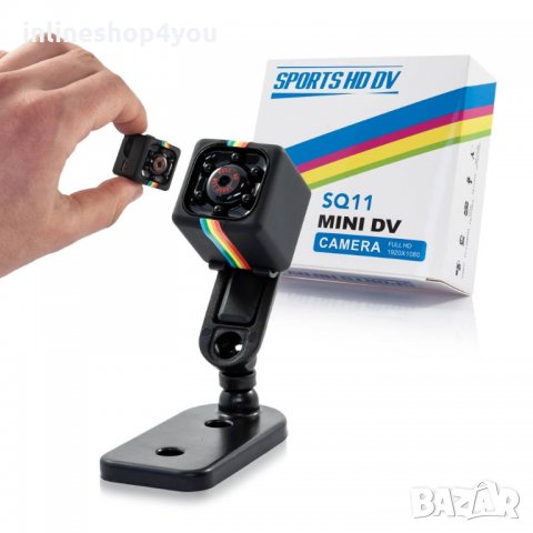Мини камера/Шпионска скрита камера SQ11 Mini Full HD camera 1080p, снимка 1