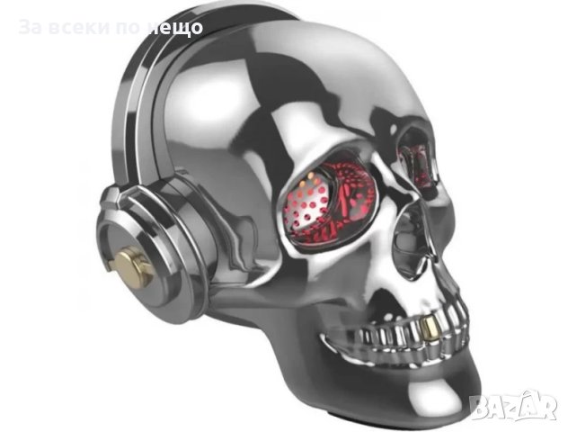 Bluetooth тонколона “Череп“, снимка 3 - Bluetooth тонколони - 40779819