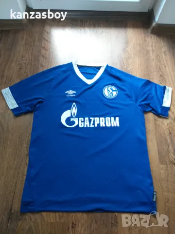 Umbro FC Schalke 04 Home Jersey Kinder 2018/19 - мъжка футболна тениска L, снимка 3 - Тениски - 47413043