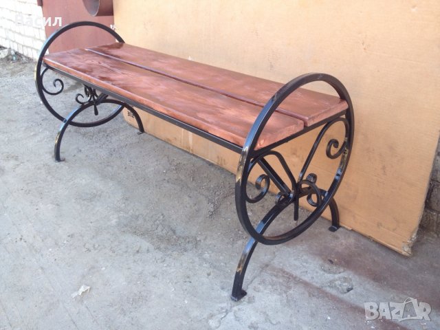 маси , пейки  и столове от ковано желязо, снимка 12 - Други - 36858297