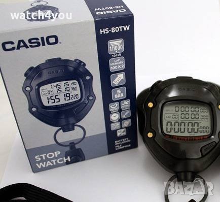 НОВИ ПРОФЕСИОНАЛНИ СПОРТНИ ХРОНОМЕТРИ CASIO И Q&Q. ХРОНОМЕТЪР QQ HS45J КАСИО HS-80TW-1EF. STOPWATCH, снимка 4 - Други - 35415954