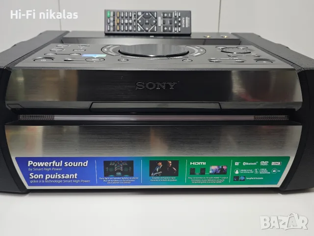 аудио система стерео уредба SONY SHAKE X70 HCDSHAKEX70 + дист., снимка 6 - Аудиосистеми - 56161335