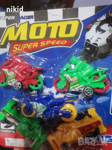 5 бр мотор мотори рали кола количка фигурки играчки пластмасови за игра и украса торта