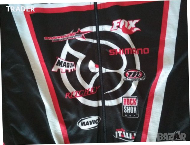 вело джърси тениска GHOST SHIMANO ROCK SHOX bicycle gear, снимка 4 - Спортни дрехи, екипи - 30574612