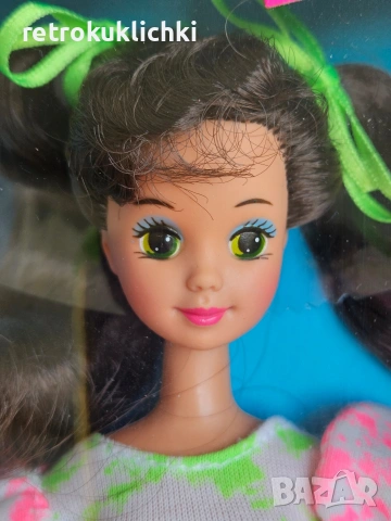 Ретро кукла Барби 1990, Barbie Courtney Babysitter #9434, снимка 3 - Кукли - 53972204