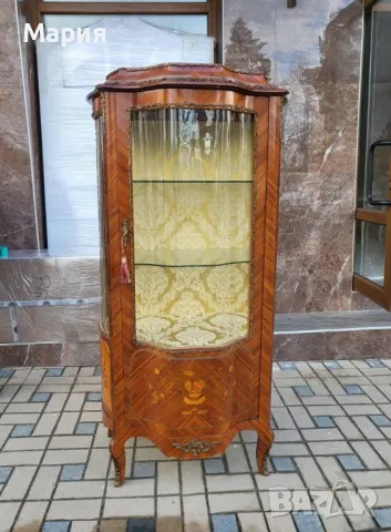 Италианска барокова витрина 018, снимка 7 - Секции и витрини - 49003633