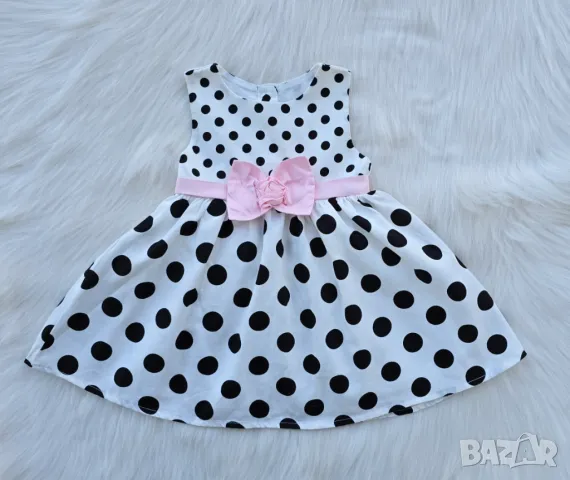 Детска рокля 9-12 месеца, снимка 11 - Бебешки рокли - 50032492