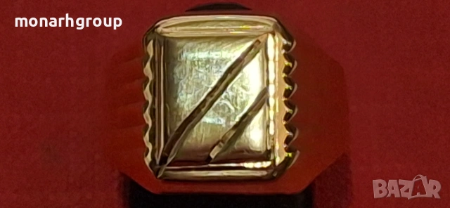 Златен пръстен , снимка 2 - Пръстени - 54253479