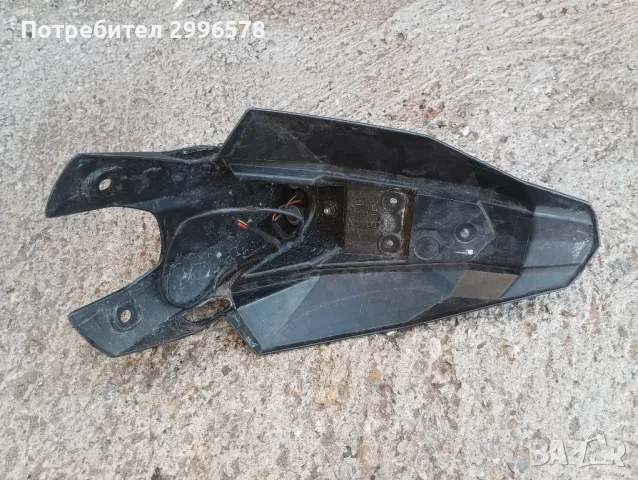 Kawasaki Z800 Кавазаки З800 стойка регистрационен номер / калник / опашка за мотор мотоциклет, снимка 5 - Части - 45280352