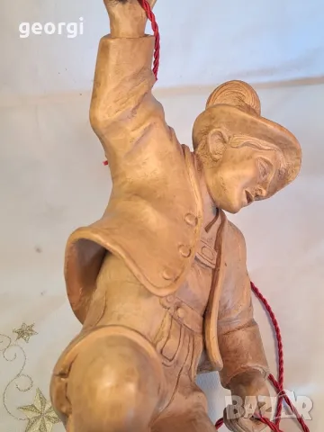 дървена статуетка за окачване 24/4, снимка 5 - Статуетки - 49515745