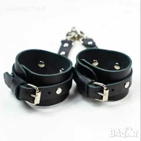 Кожени белезници в стил BDSM, снимка 3 - Други - 35177374
