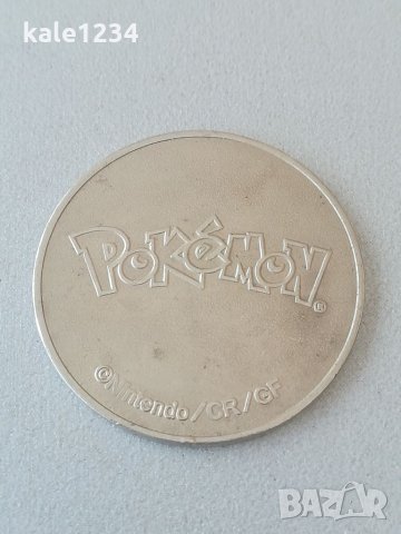 Жетон. Pokemon. Nintendo /CR/GF. Token. Колекционерски жетон. Покемон. , снимка 3 - Нумизматика и бонистика - 33862565