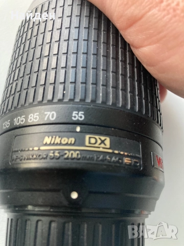 Nikon AF-S DX Nikkor 55-200mm f/4-5.6G VR, за части