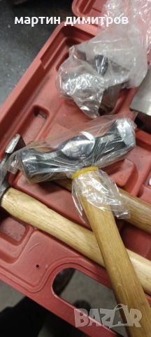 Комплект тенекеджийски чукове и наковални, снимка 3 - Други инструменти - 52655994
