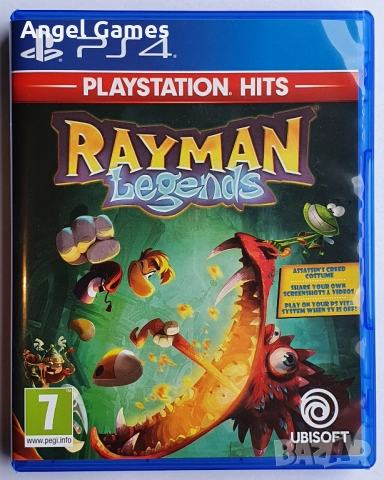 ЗА ДВАМА Rayman Legends PS4 Playstation 4 Плейстейшън 5 PS5 PS детска