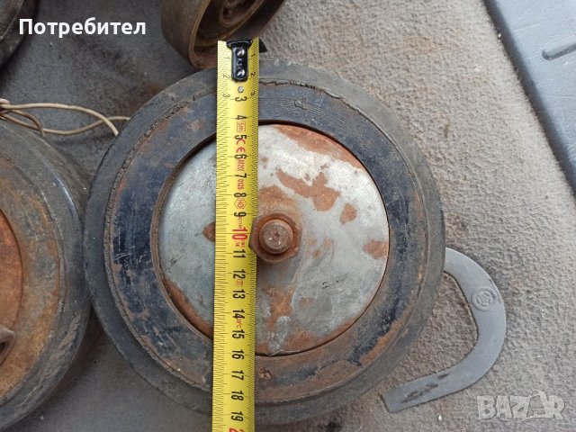 Чугунени транспортни колела , снимка 2 - Индустриална техника - 39059870