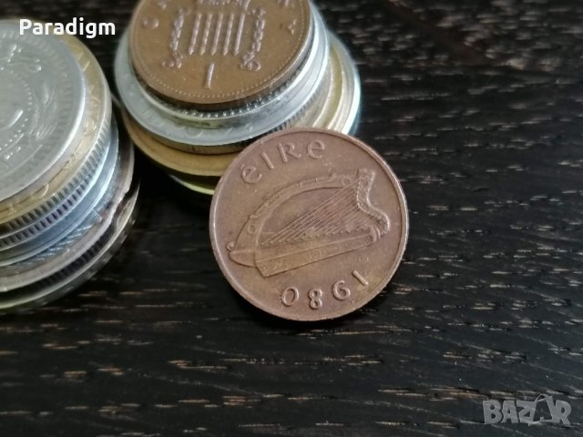 Монета - ЕЙРЕ - 1 пени | 1980г., снимка 2 - Нумизматика и бонистика - 29341328