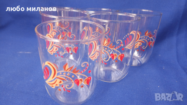Тънкостенни руски стакани за чай, комплект 6 бр, снимка 5 - Чаши - 44709713